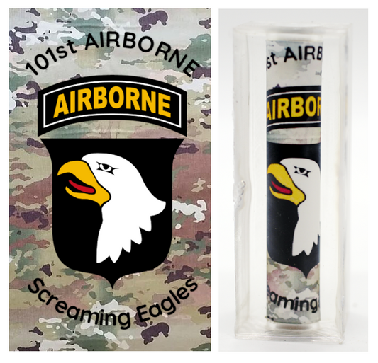 US Army 101st Airborne Screaming Eagles Bolt Pen Blank