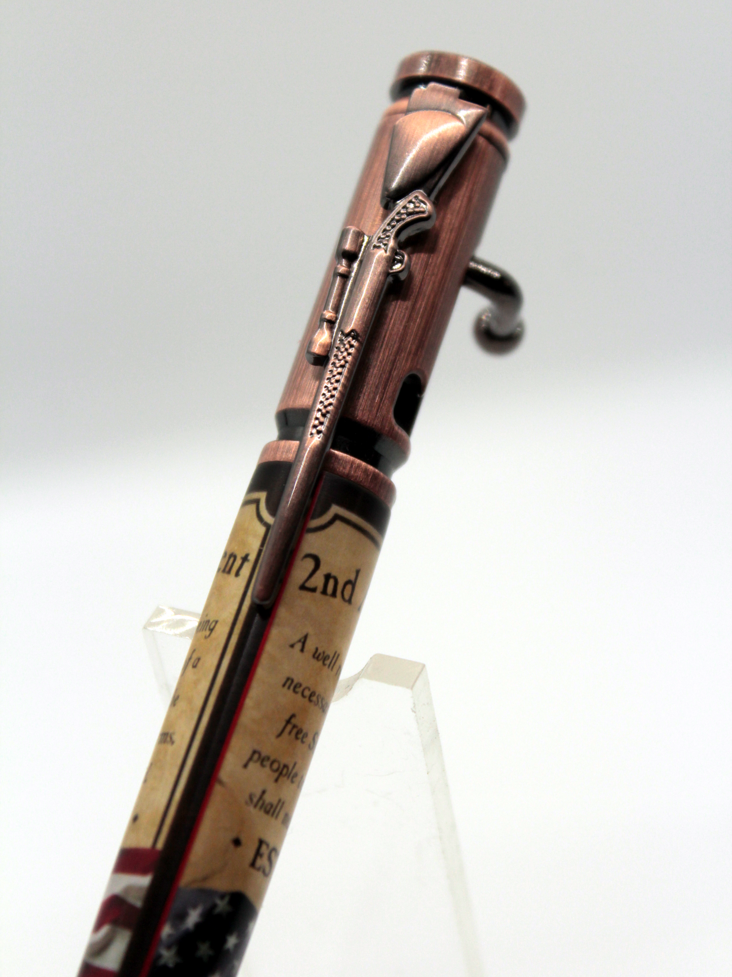 Bolt Action Pen Kit Antique Copper Rose Plating