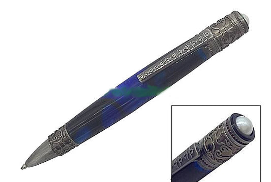 Gothic Spiritual Twist Ballpoint Pen Kit - Gunmetal Plating