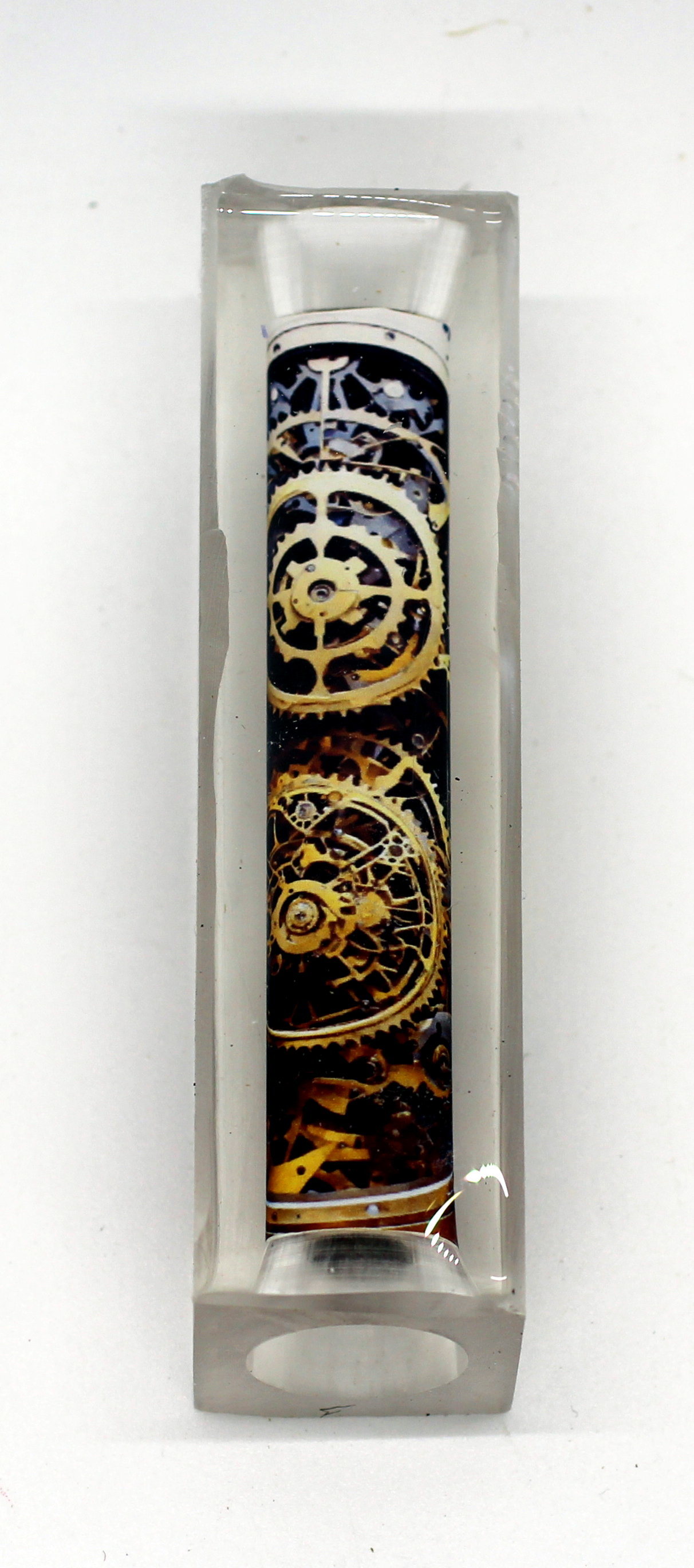 Cogs and Gears Steampunk Pen Blank: A Timeless Treasure