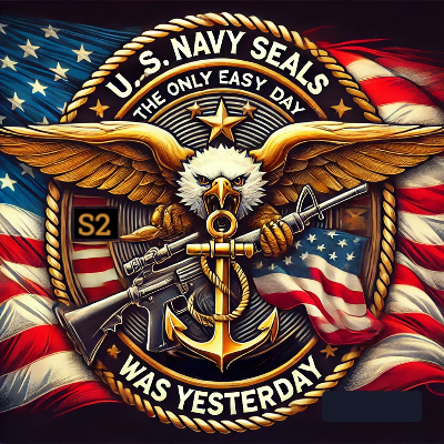 US Navy SEAL Pen Blank - Original Digital Artwork Honoring These Special Warriors - Licensed