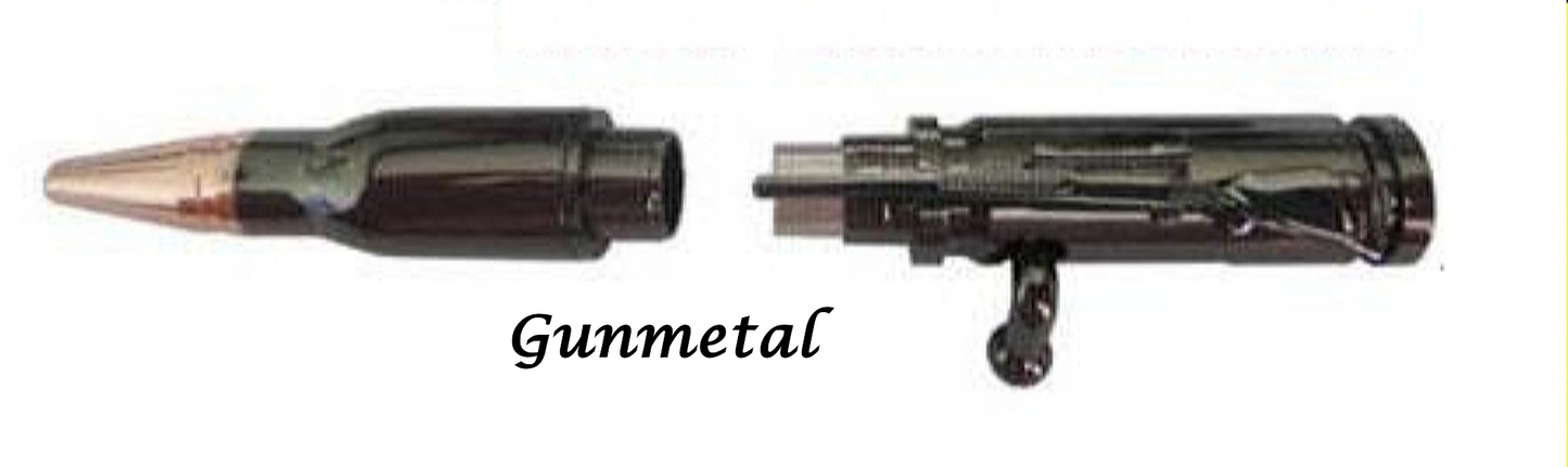 Pen Blank 2nd Amendment Cast Tube In with Kneeling Minuteman Pen Kit Bundle