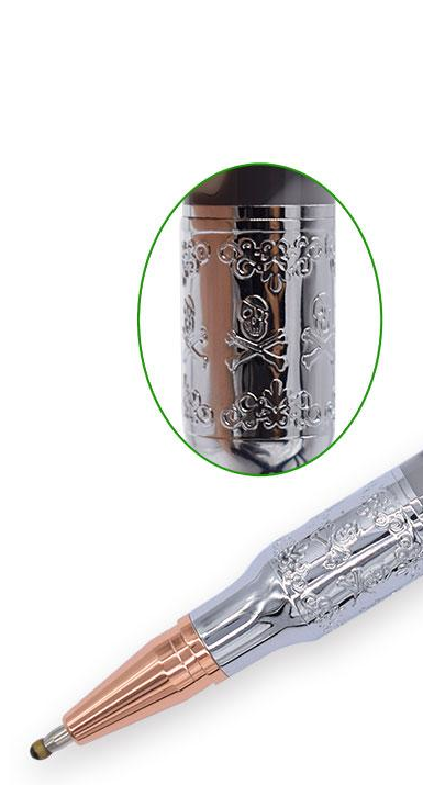 Pirate Bolt Action Pen kit - Chrome
