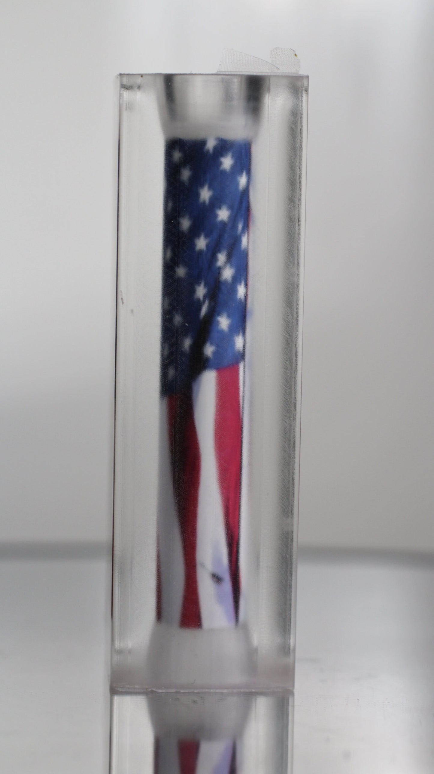 USMC Eagle Globe and Anchor Veteran Text on Old Glory Bolt Action Style Blank - Licensed