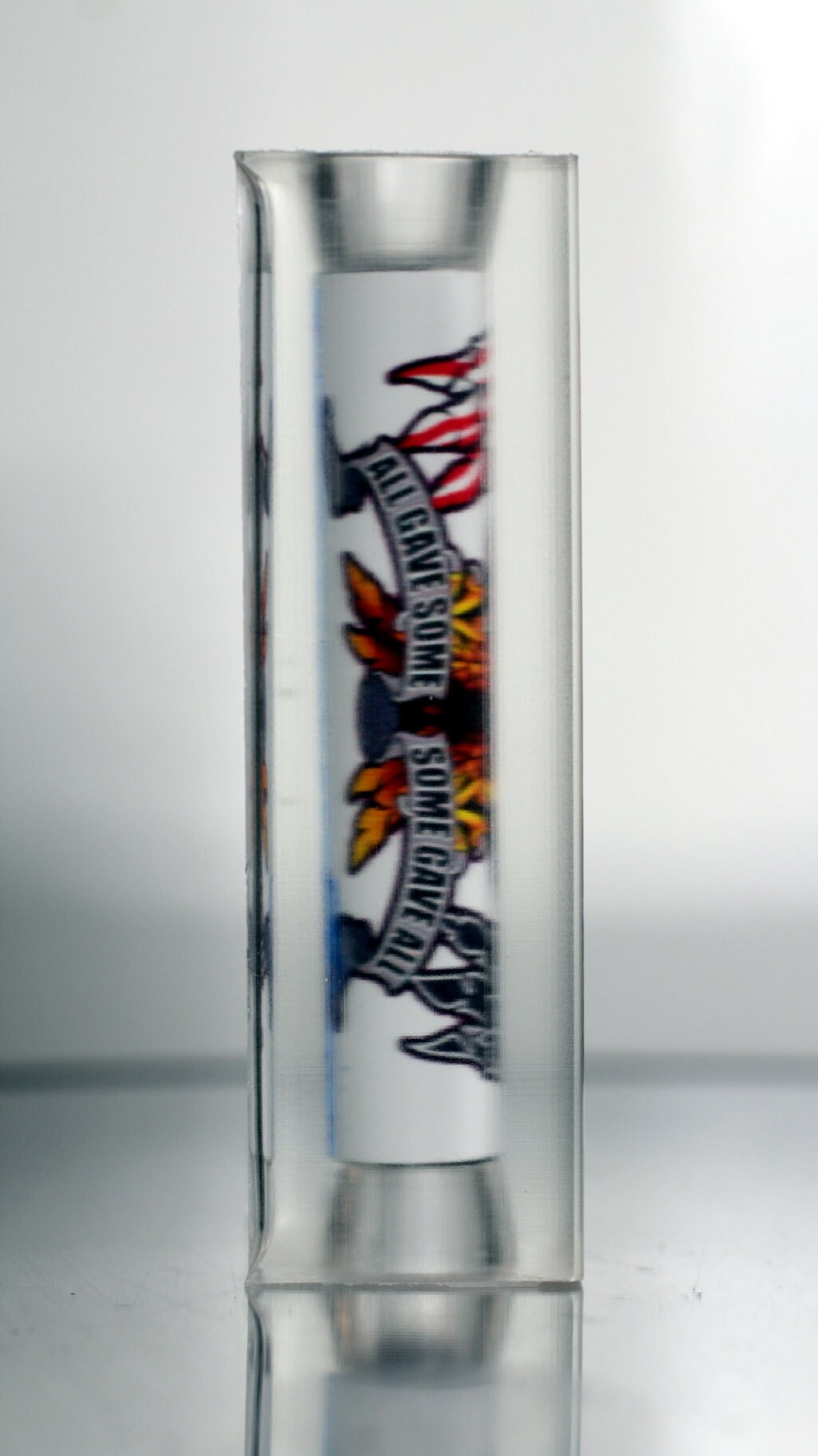 Enhanced Bolt Action Tube-In All Gave Some - Some Gave All Bolt Action Pen Blank