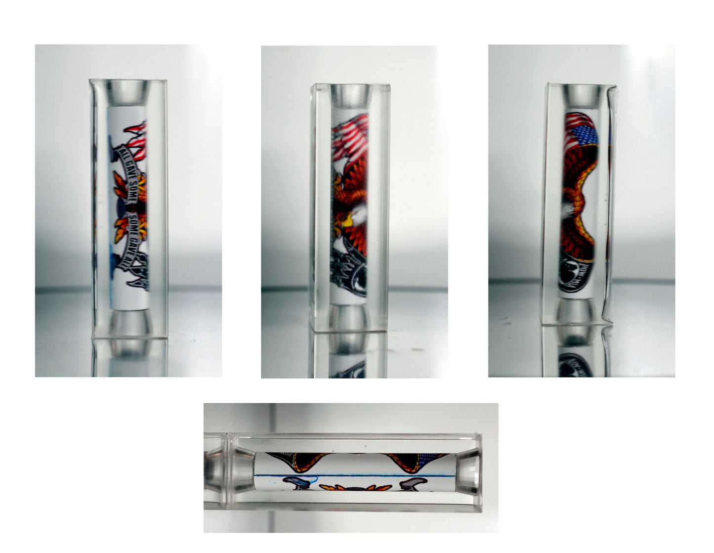 Enhanced Bolt Action Tube-In All Gave Some - Some Gave All Bolt Action Pen Blank