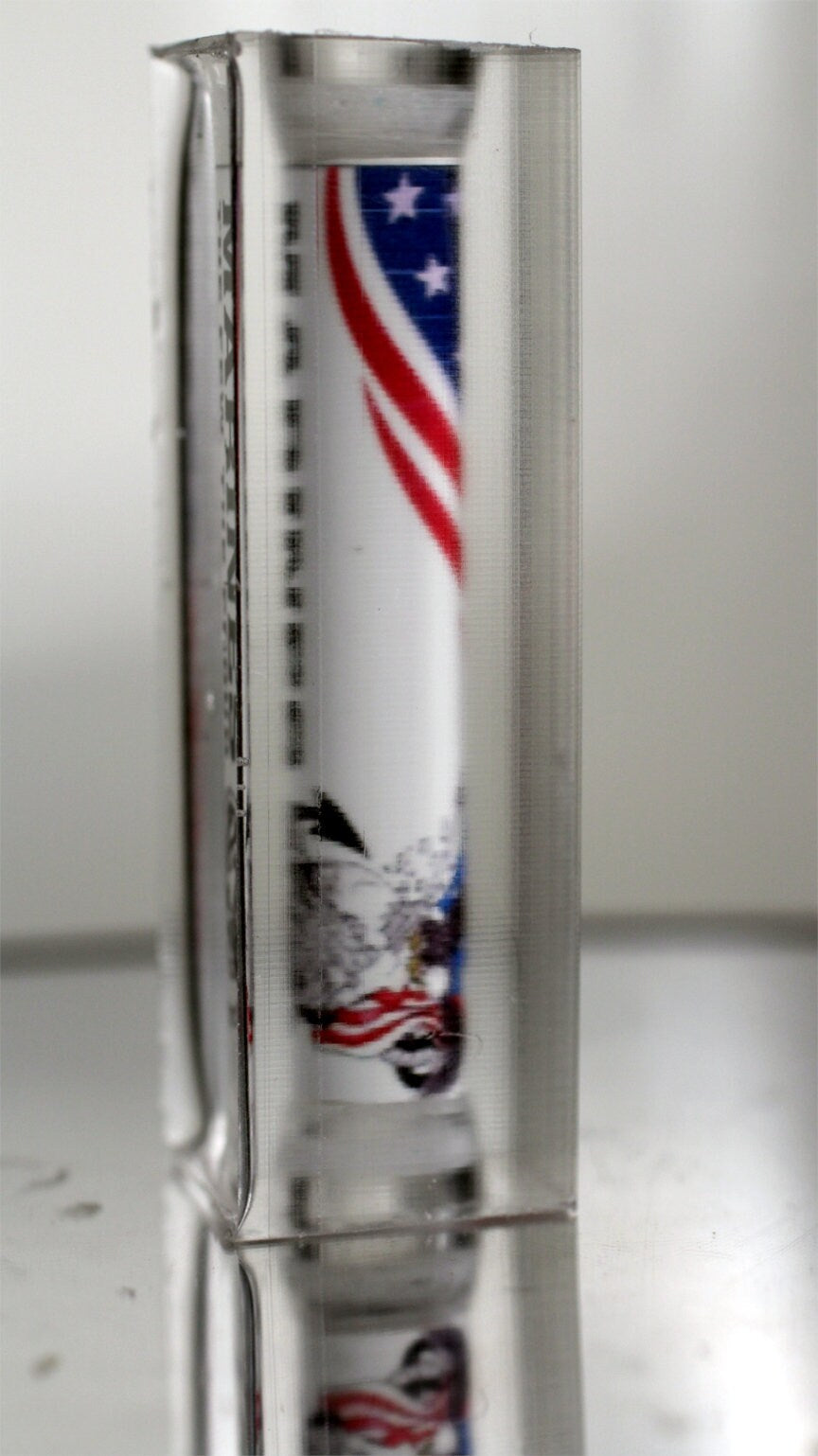 USMC Eagle Globe and Anchor Raising Flag on Iwo Jima Resin Cast Bolt Action Pen Blank� License #367-23
