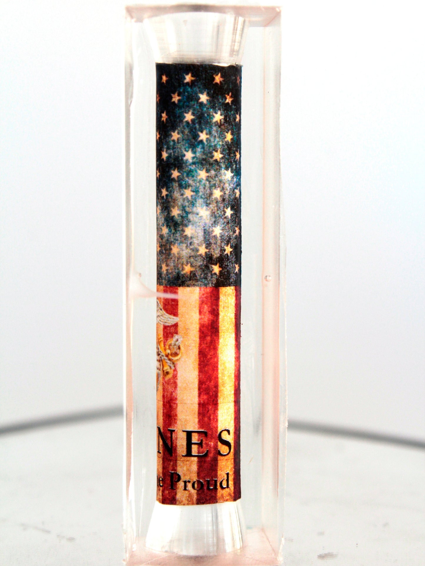 USMC Bolt Pen Blank Eagle Globe and Anchor Antique Grunge Flag - License #706-25