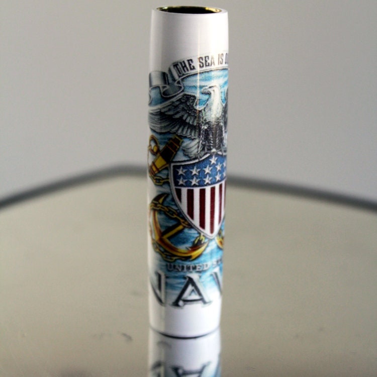 US Navy “The Sea is Ours” Special Decal Pen Blank – Licensed for Sierra, Bolt Action, PSI Nautical