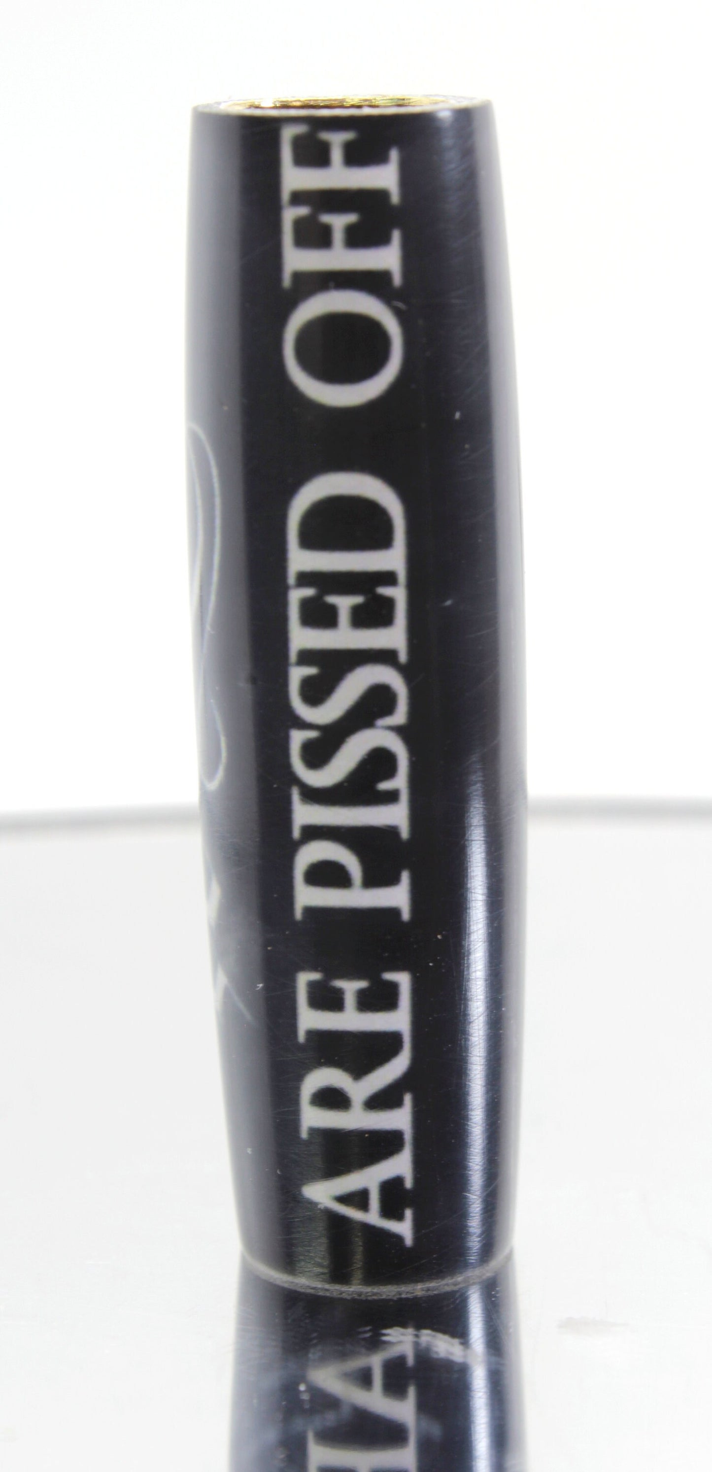Patriotic Resin Cast We The People Are Pissed Off Bolt Action Pen Blank