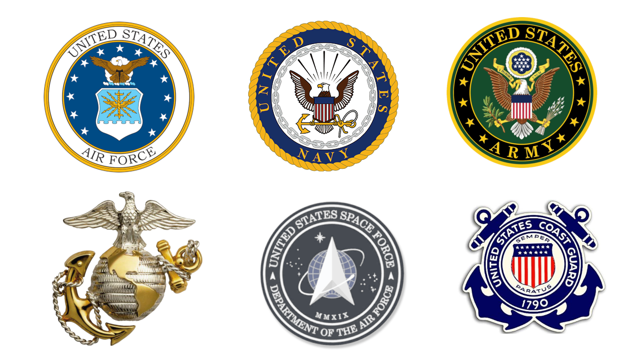 Licensed Military Themed Pen Blanks