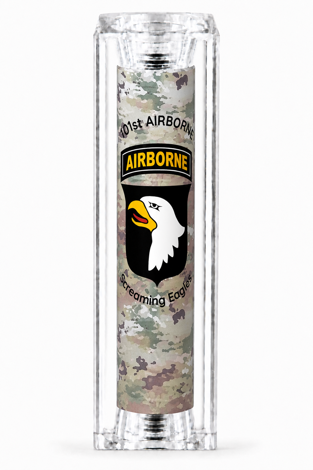 US Army 101st Airborne Screaming Eagles camouflage resin pen blank