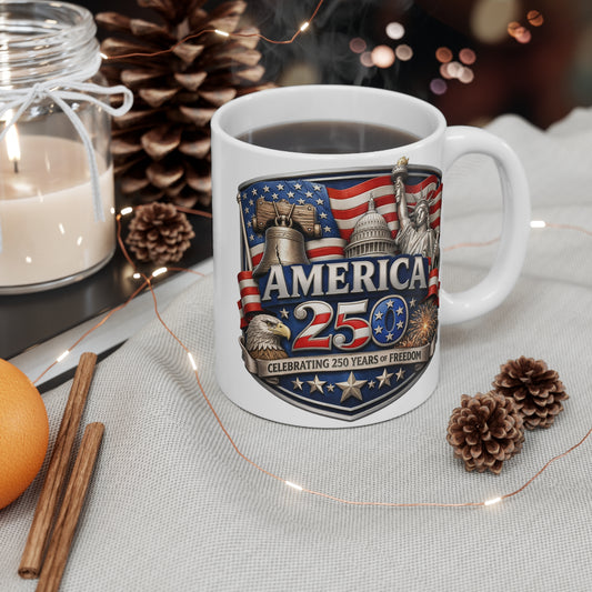 USA 250th Anniversary Mug