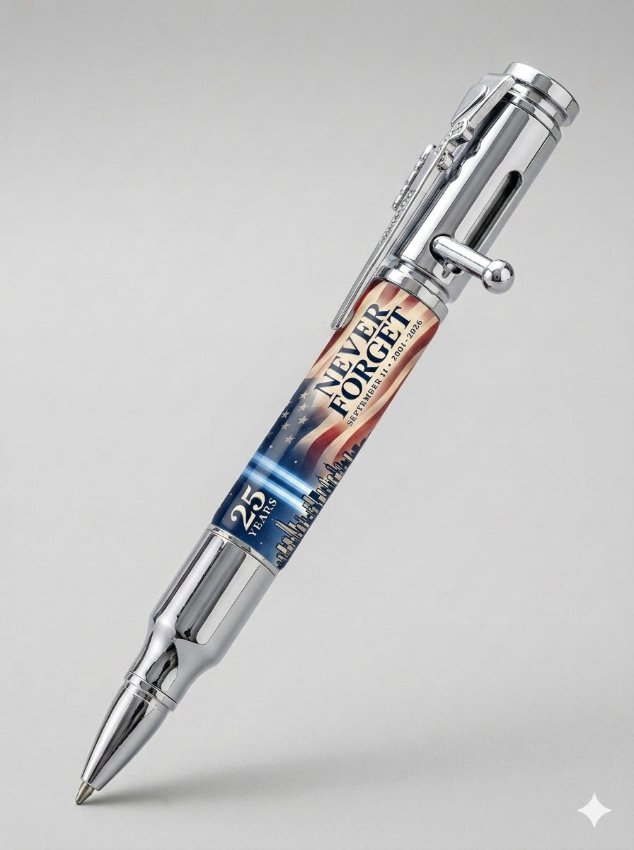 September 11 Memorial Pen Blank — 25 Years of Remembrance