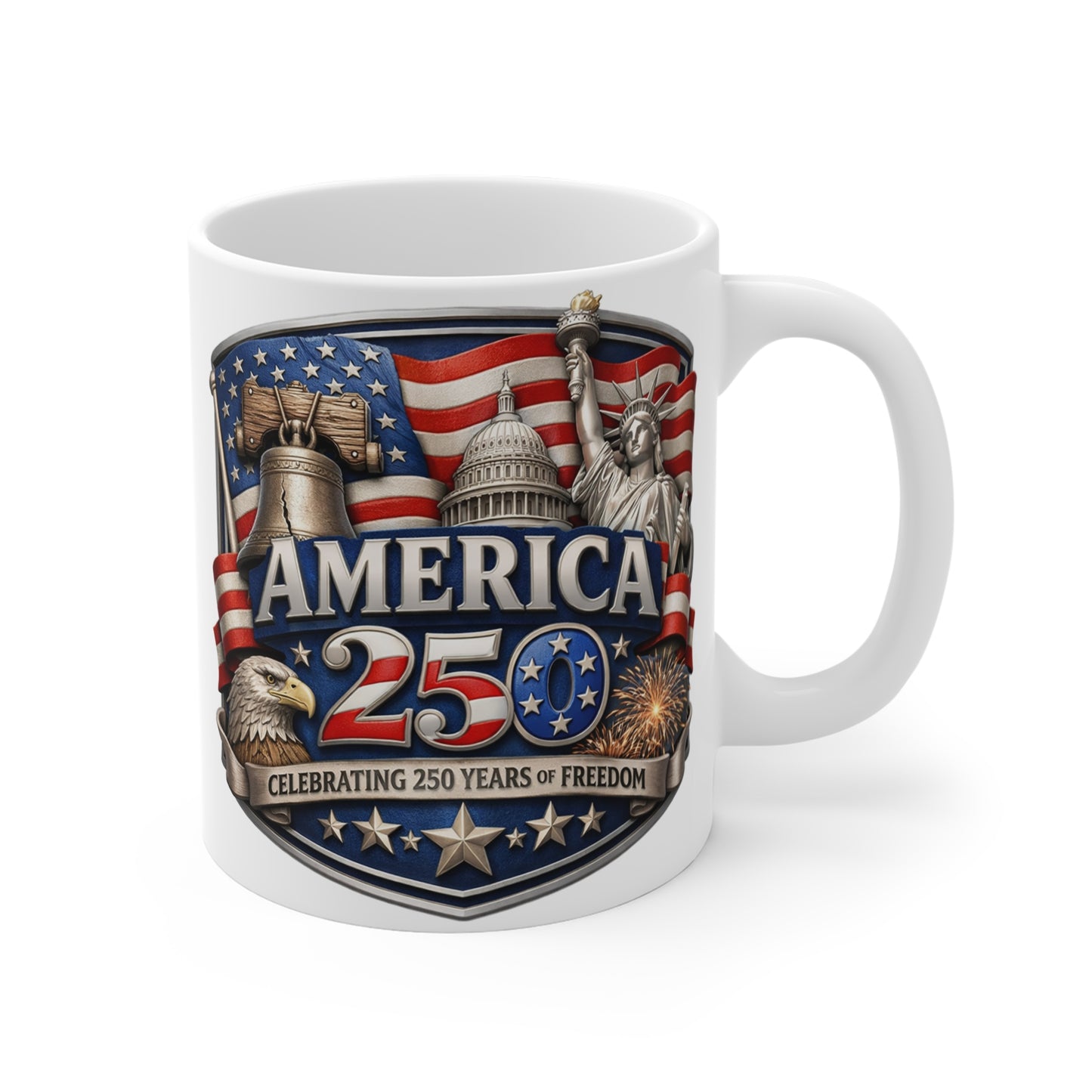 USA 250th Anniversary Mug
