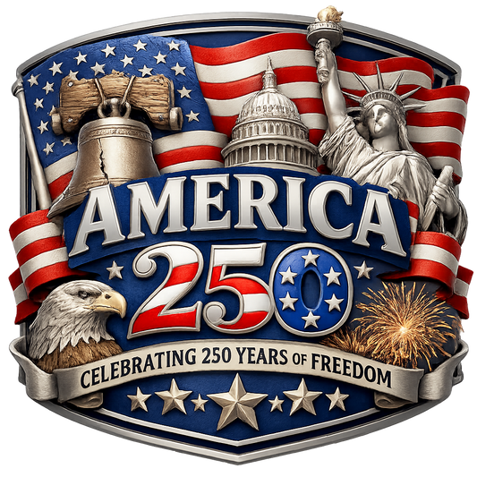 America 250th Anniversary Label Cast Pen Blank – Penmaker’s Store Exclusive