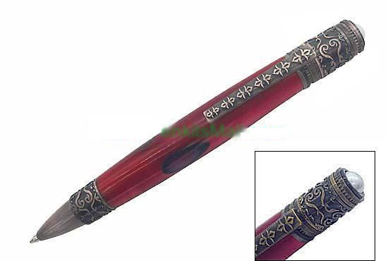 Gothic Spiritual Twist Ballpoint Pen Kit - Antique Bronze Plating