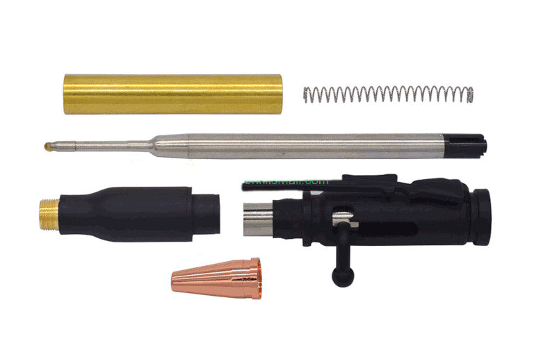 2nd Amendment Text with Continental Soldier Cast Tube In Cast Tube In for Bolt Action™ Pen Kit Bundle