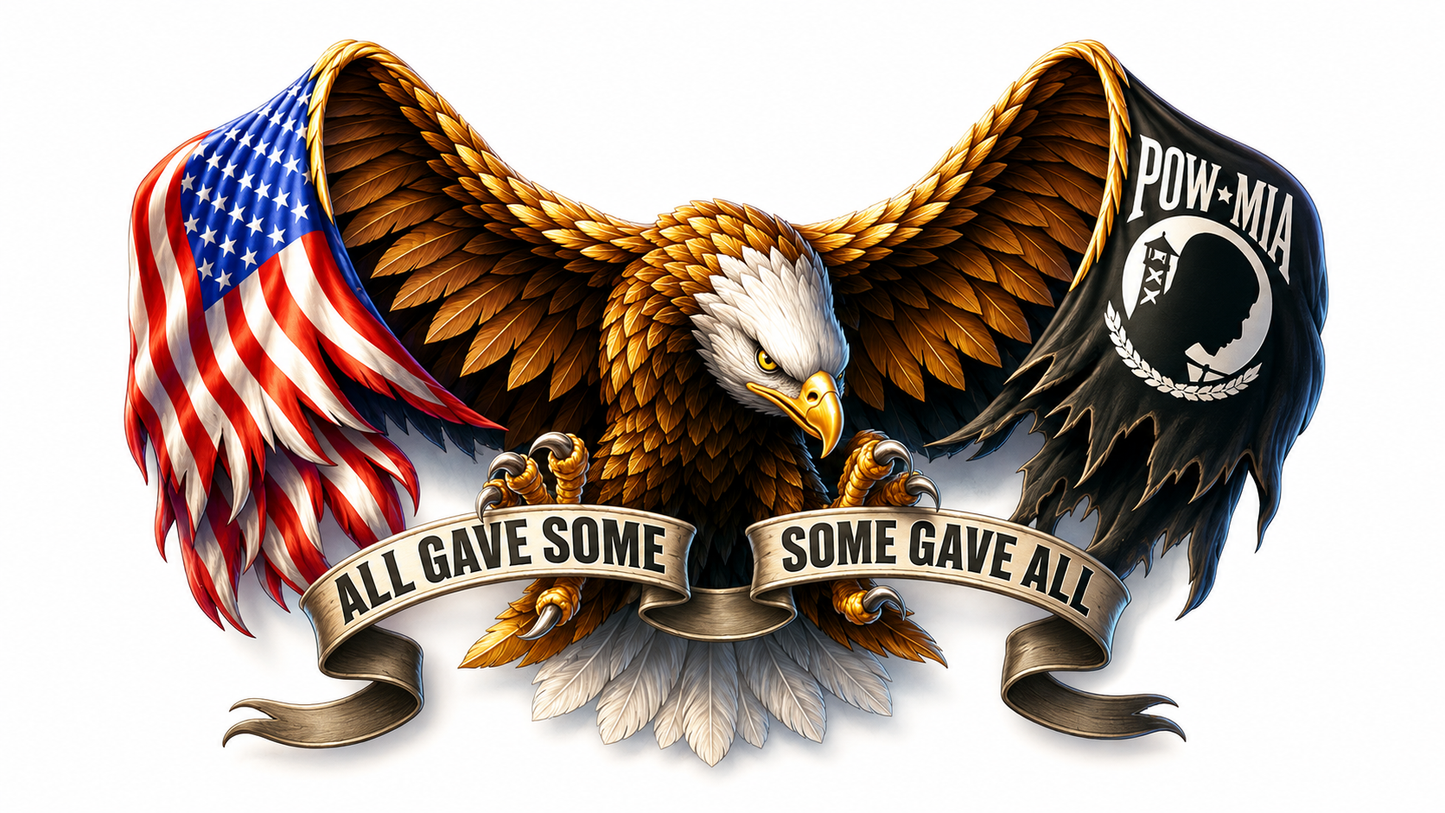 All Gave Some — Some Gave All Military Tribute Pen Blank