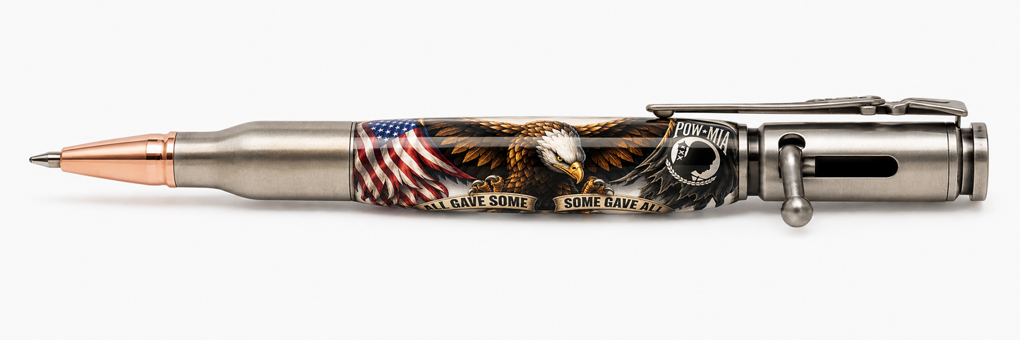All Gave Some — Some Gave All Military Tribute Pen Blank