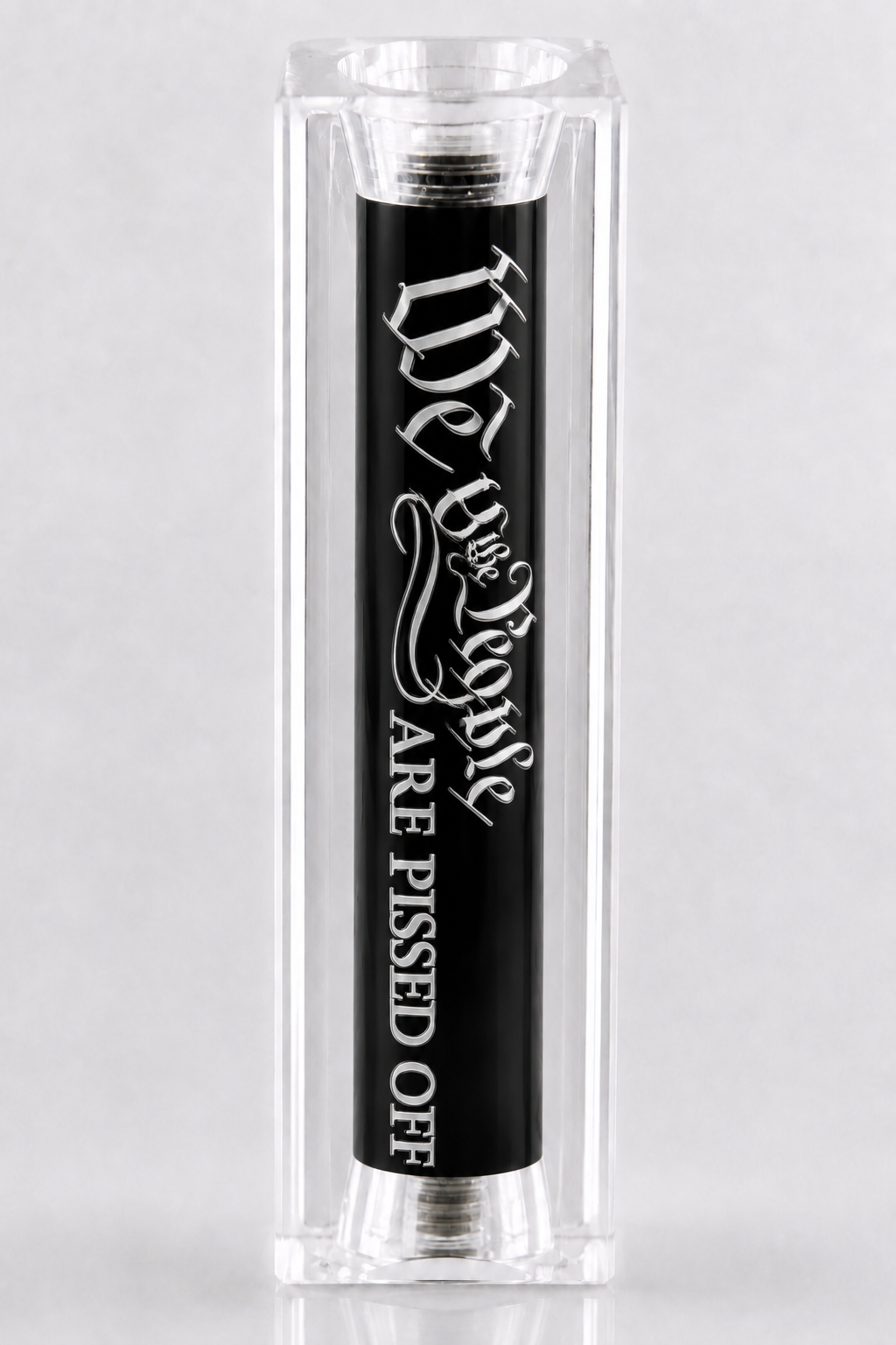 We the People Are Pissed Off Patriotic Resin Pen Blank