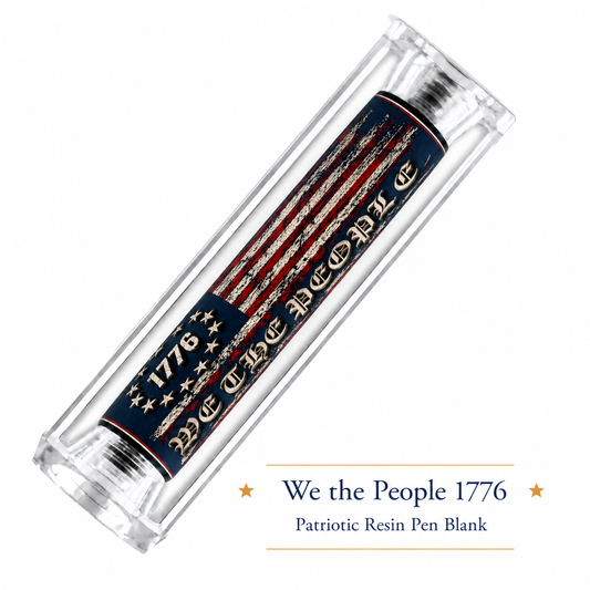 We the People 1776 American Flag Pen Blank