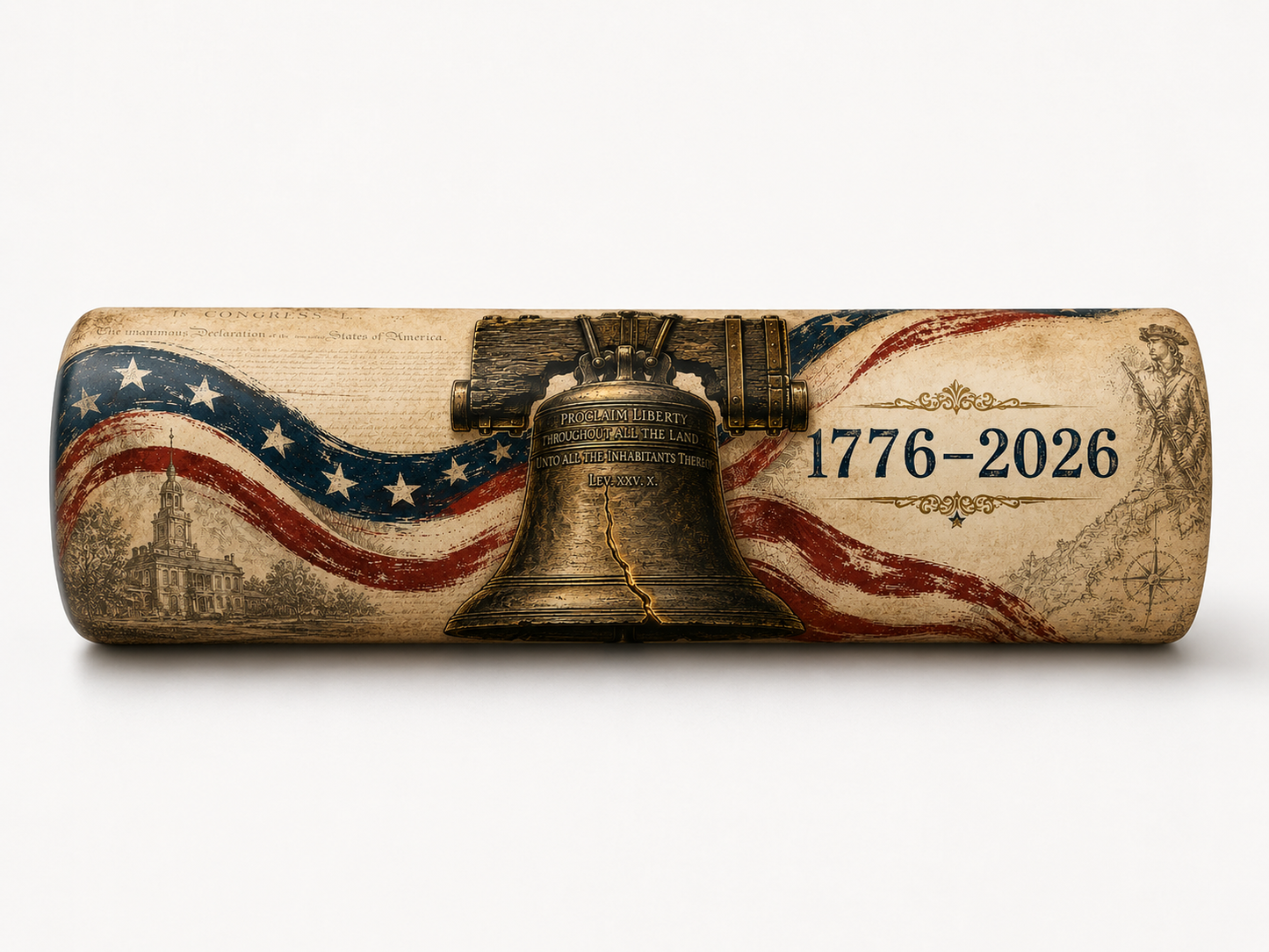 Proclaim Liberty 1776–2026 Label Cast Pen Blank