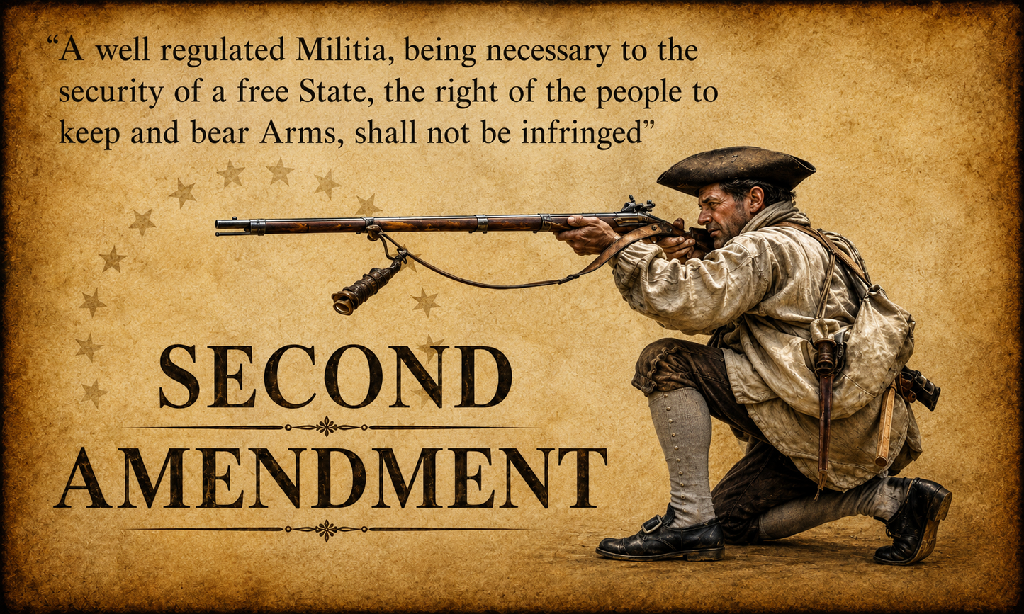 2nd Amendment Kneeling Minuteman Pen Blank