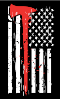 Fire Axe Thin Red Line Pen Blank | Bolt Action & Sierra Pen Kits
