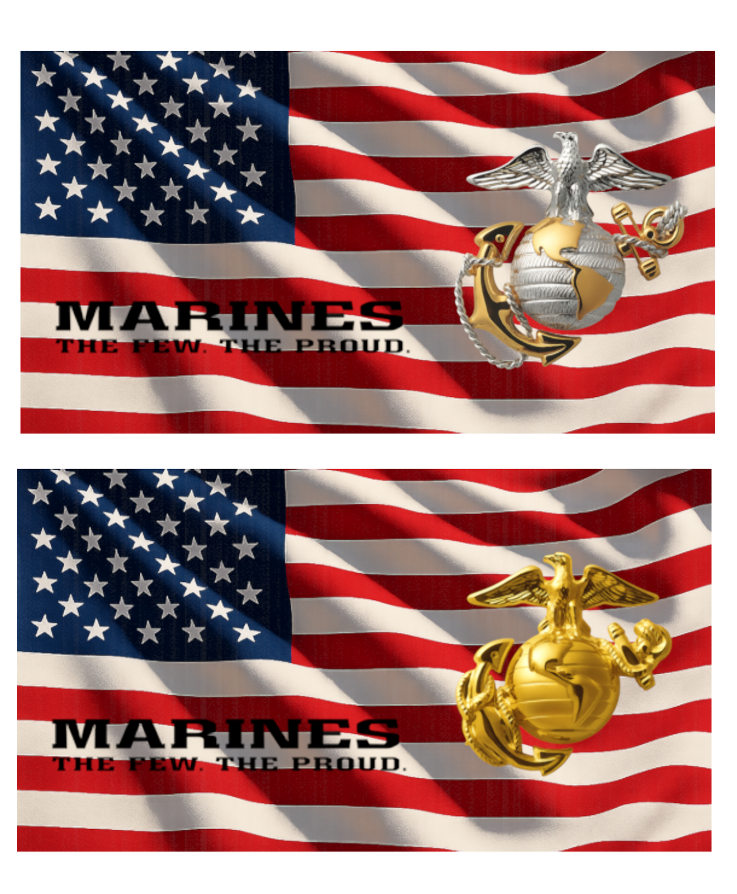 USMC Pen Blank Eagle Globe and Anchor Old Glory Bolt Action Style - License #706-25