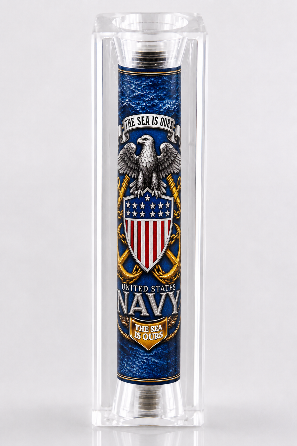 USN Tribute Pen Blank – “The Sea Is Ours”