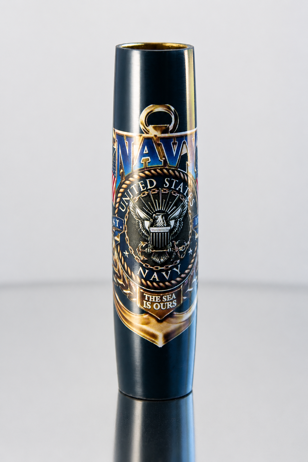 US Navy “The Sea is Ours” Special Birthday Decal Pen Blank – Licensed for Sierra, Bolt Action, PSI Nautical
