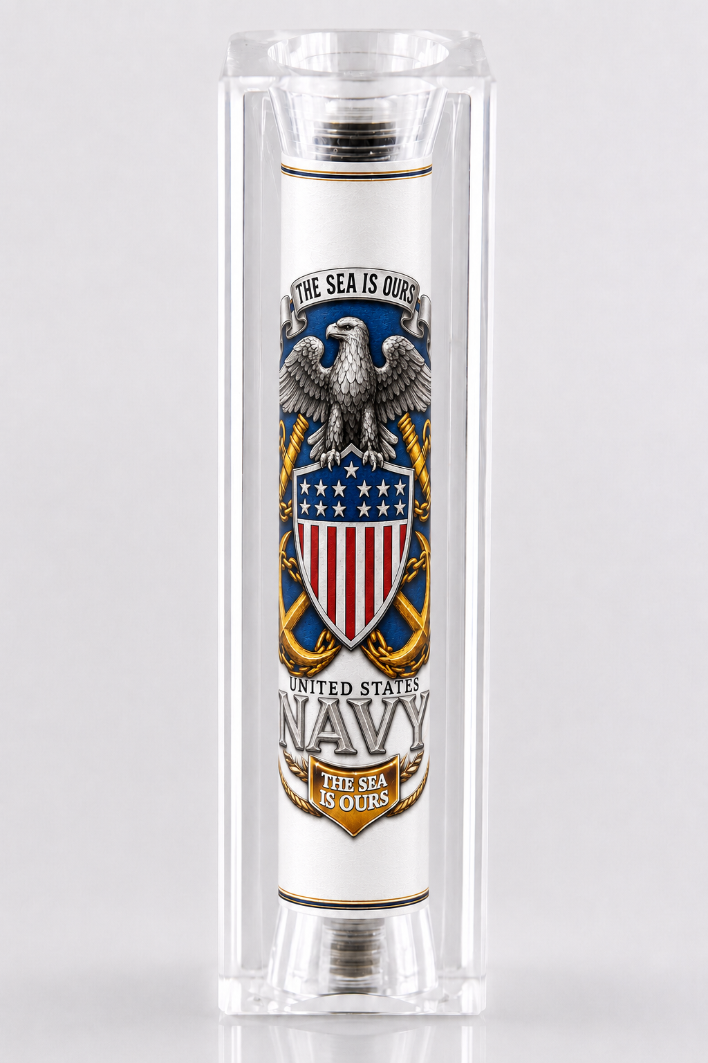 USN Tribute Pen Blank – “The Sea Is Ours”