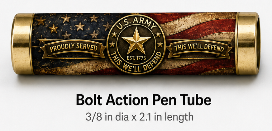 US Army Tribute Pen Blanks