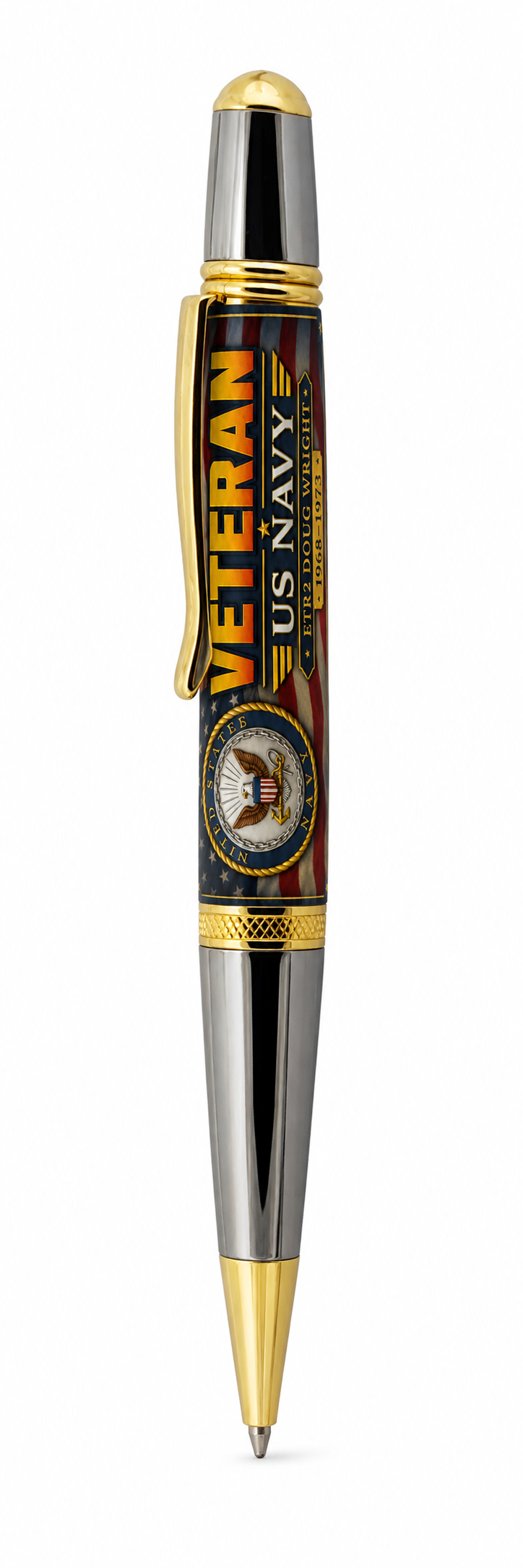 US Navy Veteran Custom Artwork Sierra™  Pen Mock Up