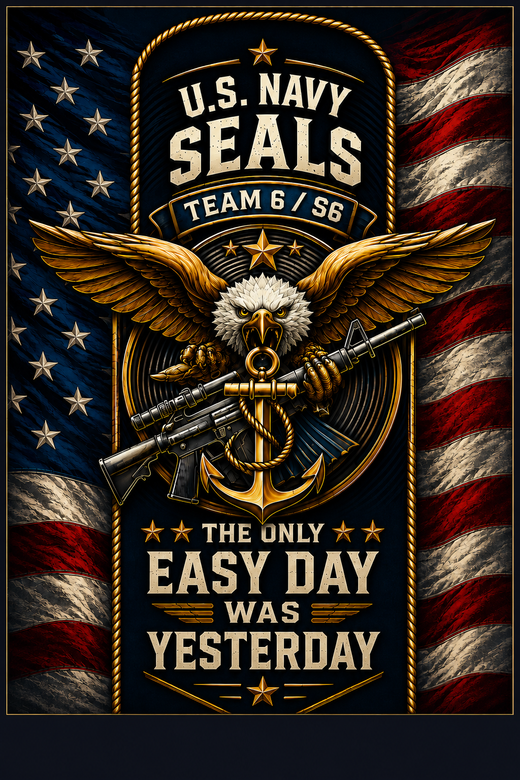 US Navy SEAL Team 6 tribute resin pen blank artwork