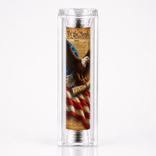 We the People American Heritage Resin Pen Blank
