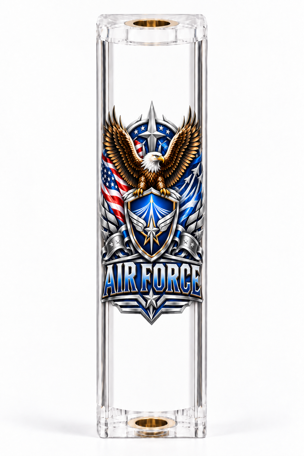 US Air Force Wings of Freedom Resin Pen Blank